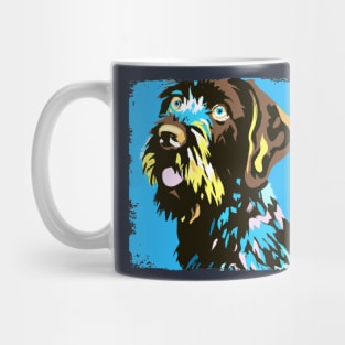 German Wirehaired Pointer Pop Art - Dog Lover Gifts Mug